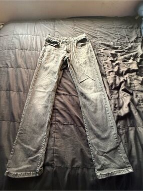 Levi's Men's Gray Straight-Leg Jeans